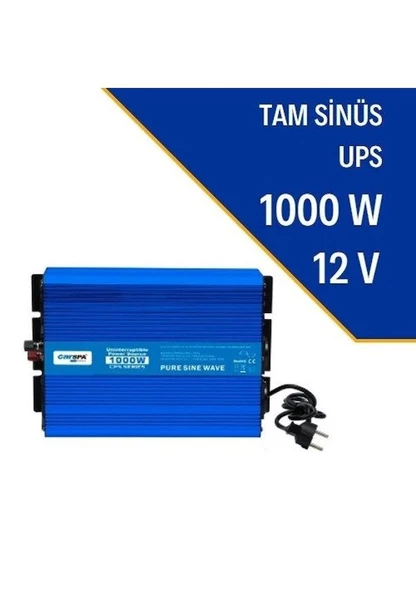 Carspa 1000 watt 12 volt UPS  tam sinüs inverter - invertör - 3