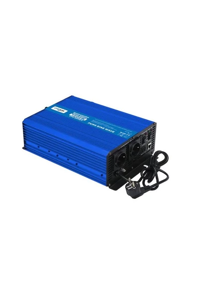 Carspa 1000 watt 12 volt UPS  tam sinüs inverter - invertör - 2