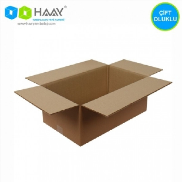 HAAY AMBALAJ 50x30x20cm Çift Oluklu Koli ürün görseli 1