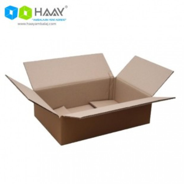 HAAY AMBALAJ 50x30x15cm Çift Oluklu Koli