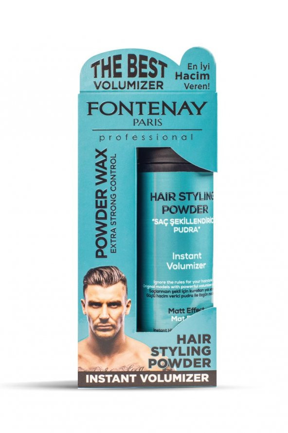 FONTENAY SAÇ ŞEKİLLENDİRİCİ TOZ WAX MAT EFFECT MAVI 20GR - 2
