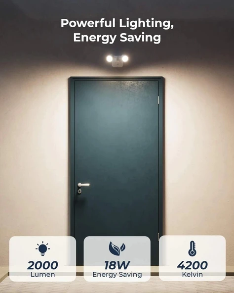 REOLINK Uzaktan Kumandalı Dış Mekan Güvenlik Işıkları - 2