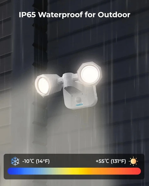 REOLINK Uzaktan Kumandalı Dış Mekan Güvenlik Işıkları - 4