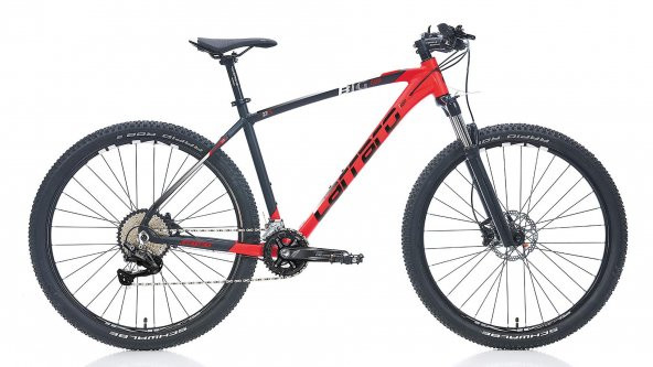 Carraro Big 2720 27.5" Jant 44 CM 20 Vites Deore SET Dağ Bisikleti Kırmızı Siyah