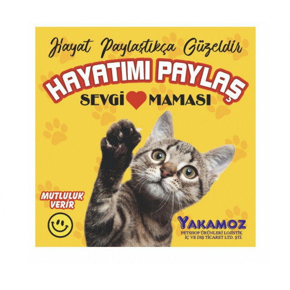 CatMozz Sevgi Kedi Maması 50 Gr