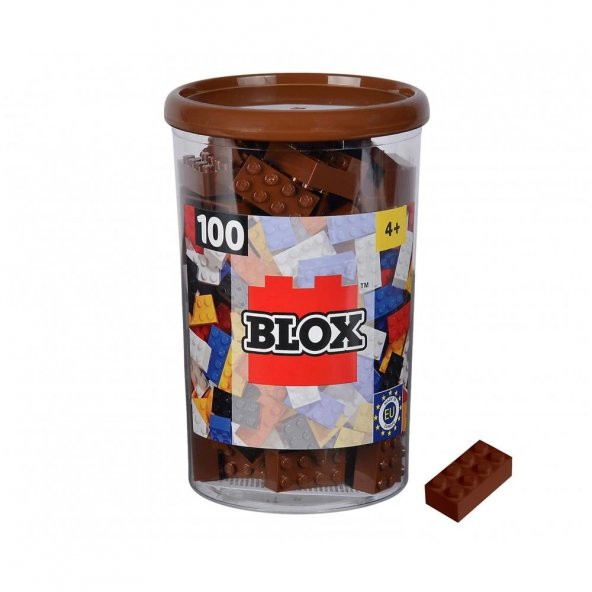 Kutuda Blox 100 Kahverengi  Bloklar - SMB-104114543