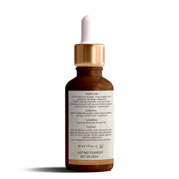 From Natura Soğuk Sıkım Argan Yağı 30 ml - 2