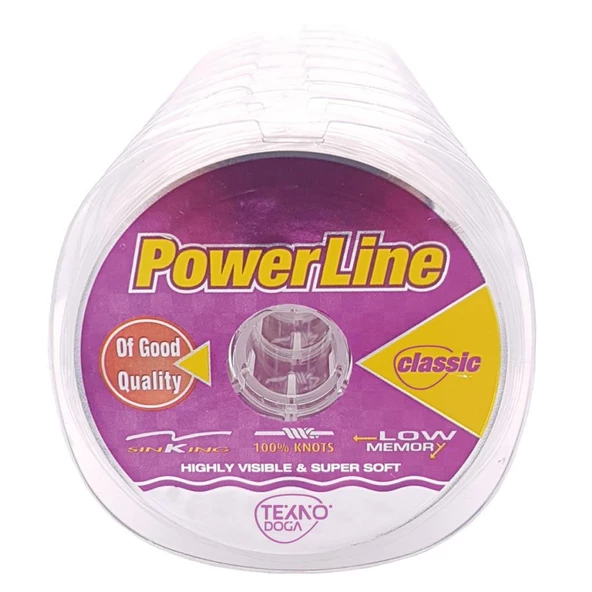 Powerline Classic 100m Misina Monofilament Olta Misinası - 3