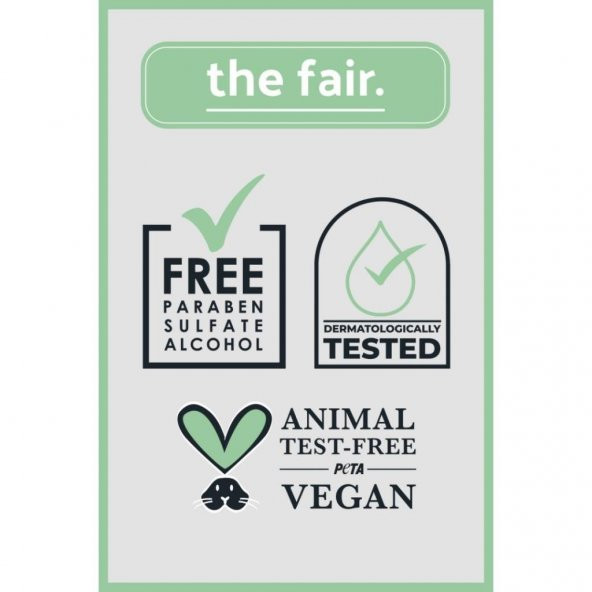 THE FAIR ÇAY AĞACI VE SALİSİLİK ASİT İÇERİKLİ SEBUM DENGELEYEN YAĞLI CİLTLER İÇİNN VEGAN YÜZ YIKAMA JELİ 150 ML - 2