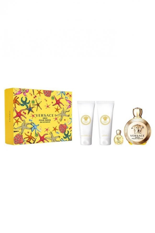 Versace Eros P.Femme EDP 100 ml Kadın Parfüm Seti