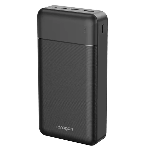 idragon KP-25 20000 mAh Powerbank Taşınabilir Yedek Batarya 2x USB