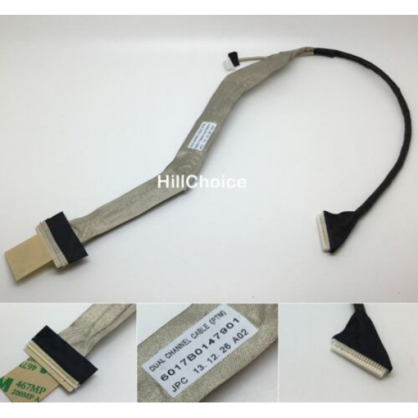 Toshiba Satellite A300 A300D A305 A305D L300 L305 LCD Ekran Data Flex Kablosu