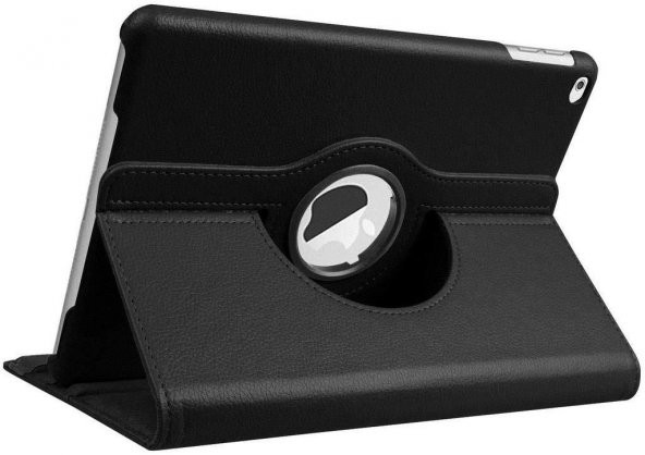 Smody iPad 9.Nesil 10.2 360 Dönerli Standlı Kapaklı Kılıf + Temperli Cam - Resim 6