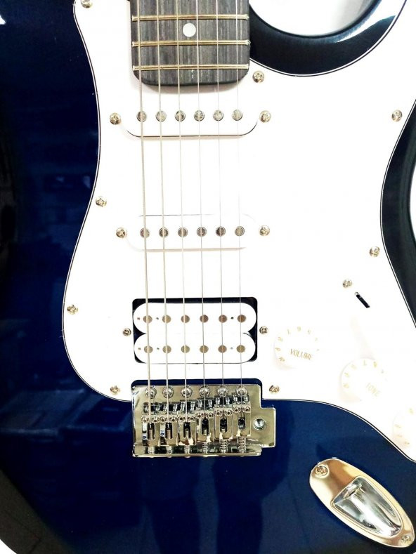 Lilya ST309BLU Elektro Gitar Mavi Renk (HSS) - 3