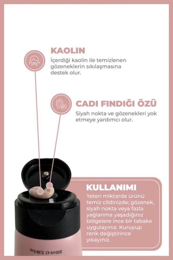 the fair. Creamy Kaolin Gözenek Temizleyici Kil Maskesi 100 ml - 2