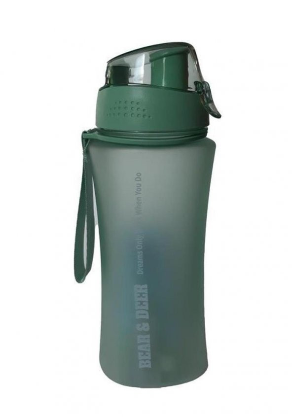 Bear & Deer Buzlu Su Yeşili Detoks Filitreli Matara 480 ml 1 Adet - 2