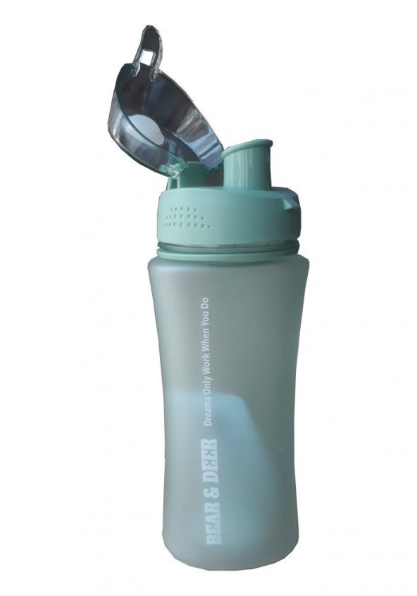Bear & Deer Buzlu Su Yeşili Detoks Filitreli Matara 480 ml 1 Adet - 3