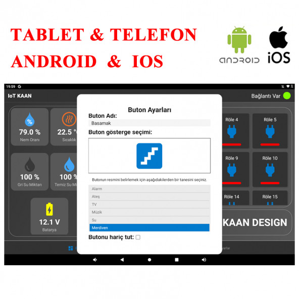 Akıllı Karavan Sistemi IoT KAAN - 5