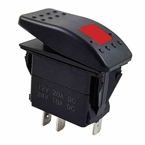12 Volt Işıklı Marin Switch - 3