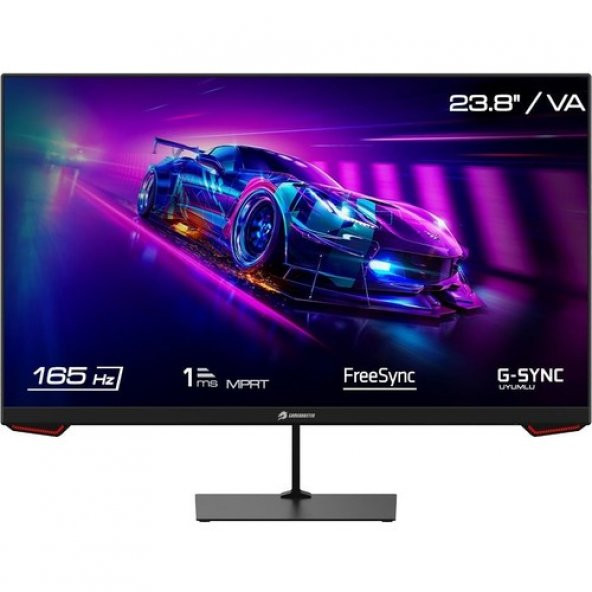 gb-2416ff 24" 165hz 1ms va fhd freesync, g-sync 1xhdmı 1xdp gaming monitör