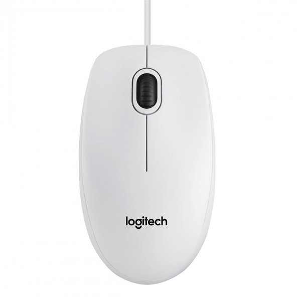 LOGITECH B100 OPTİK USB MOUSE-BEYAZ 910-003360
