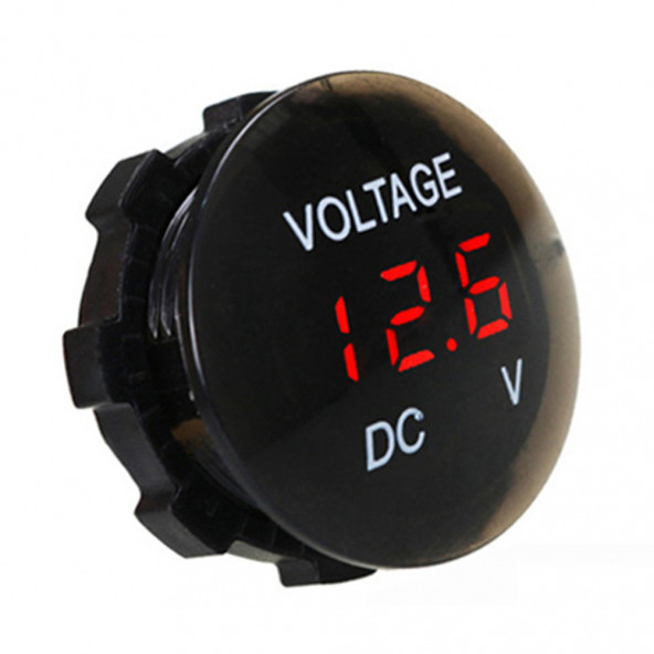 Su Geçirmez 12 Volt Dijital Voltmetre