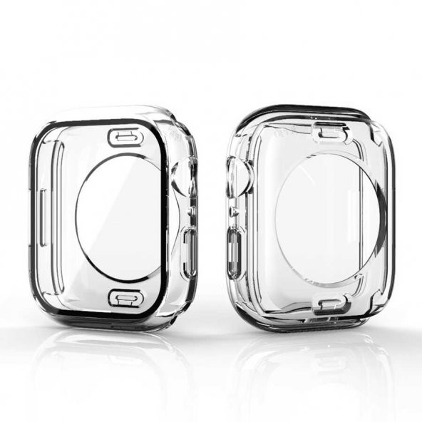 Apple Watch 40mm 360 Derece Korumalı Kasa ve Ekran Koruyucu Lopard Watch Gard 12