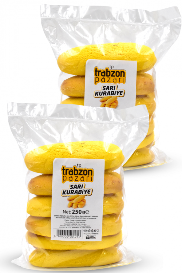 Trabzon Sarı Kurabiyesi 2x250 gr