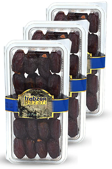 Doğal Jumbo Kudüs, Medjoul Hurma 3x400 gr