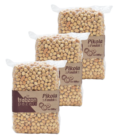 Çifte Kavrulmuş Pikola Fındık Içi 3x500 gr
