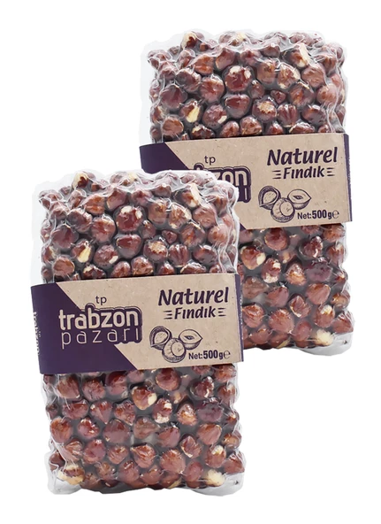 Trabzon Yöresel Çiğ Fındık Içi 2x500 gr