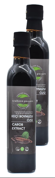 Doğal Keçiboynuzu Özü Şurubu 2x700 gr