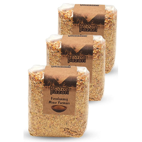 Ata Tohum Fırınlanmış Mısır Yarması 3x900 gr