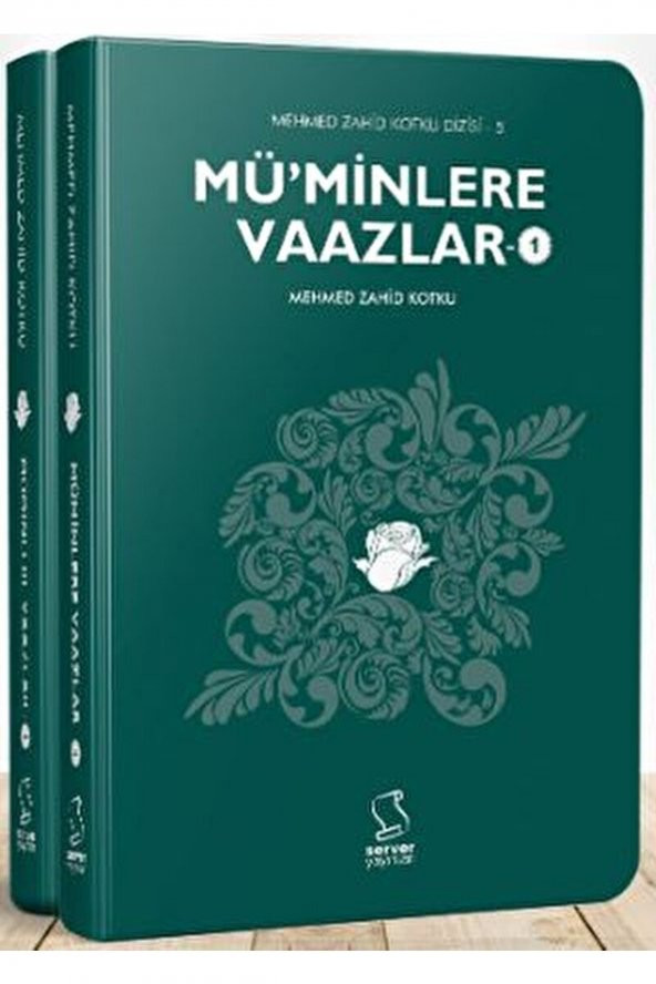 Server Yayınları Müminlere Vaazlar (2 Kitap) - Cep Boy / Mehmed Zahid Kotku / / 9789758757817
