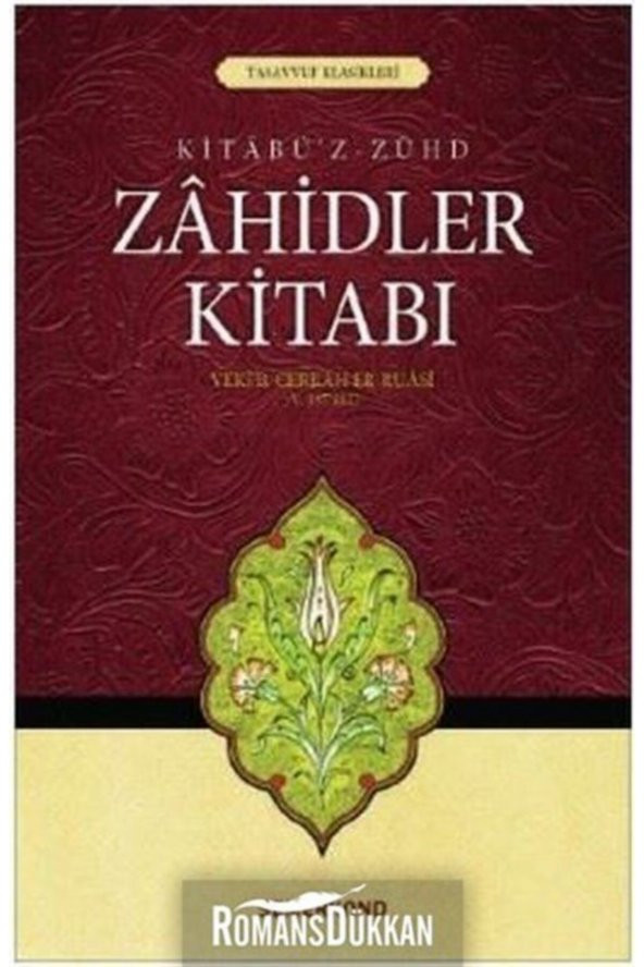 Semerkand Kitap Zahidler Kitabı - Veki B. Cerrah Er-ruasi ürün görseli