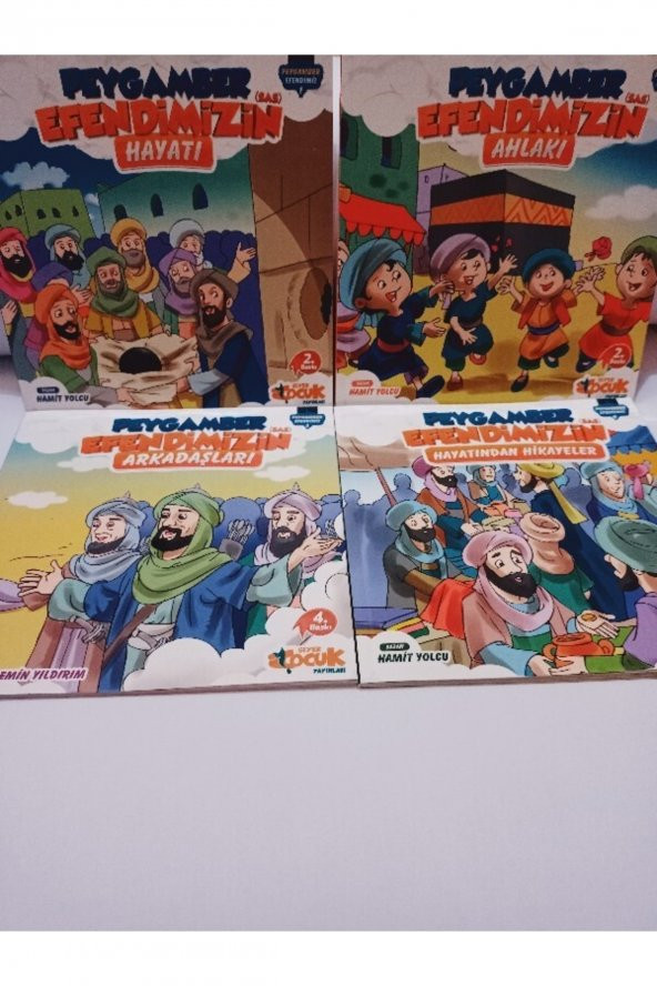 Siyer Çocuk Yayınları Siyer Çocuk Peygamber Efendimiz ( 4 Kitap ) - Resim 2