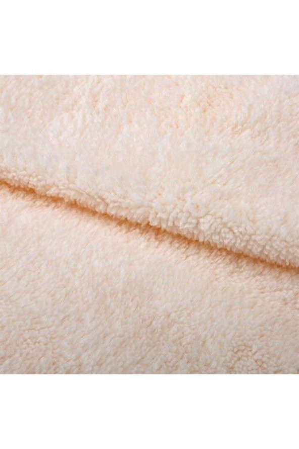 Çift Kişilik Wellsoft Battaniye Peluş Polar Battaniye 220*230 - Krem - 2