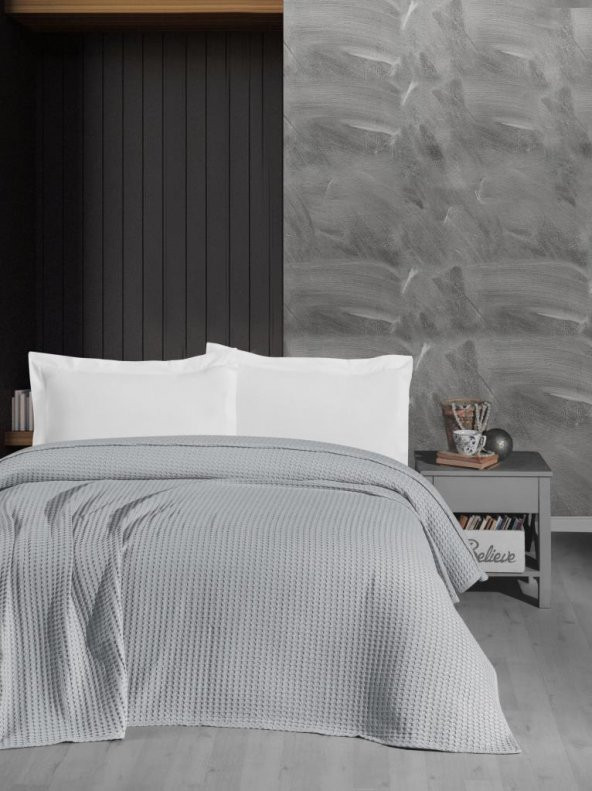 Havuzlu Pike, Battaniye, 100 Pamuk, Kalın İplik, Yumuşak, Çift Kişilik 220*240 - 3