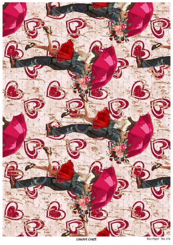 Model 114 - Pirinç Dekopaj Lineart Craft ürün görseli