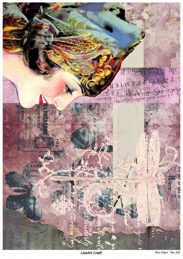 Model 242 - Pirinç Dekopaj Lineart Craft ürün görseli