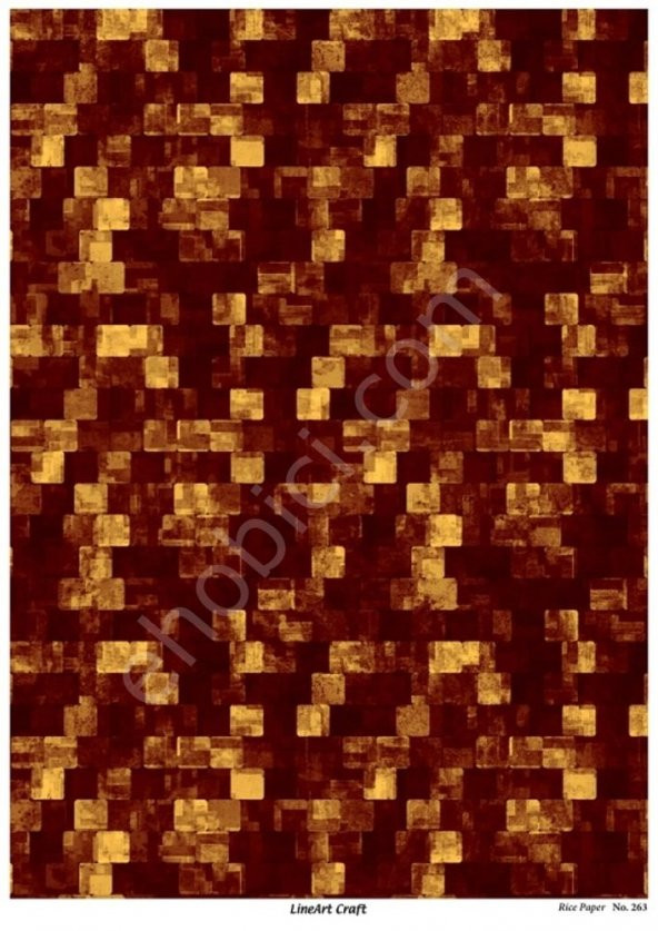 Model 263 - Pirinç Dekopaj Lineart Craft ürün görseli