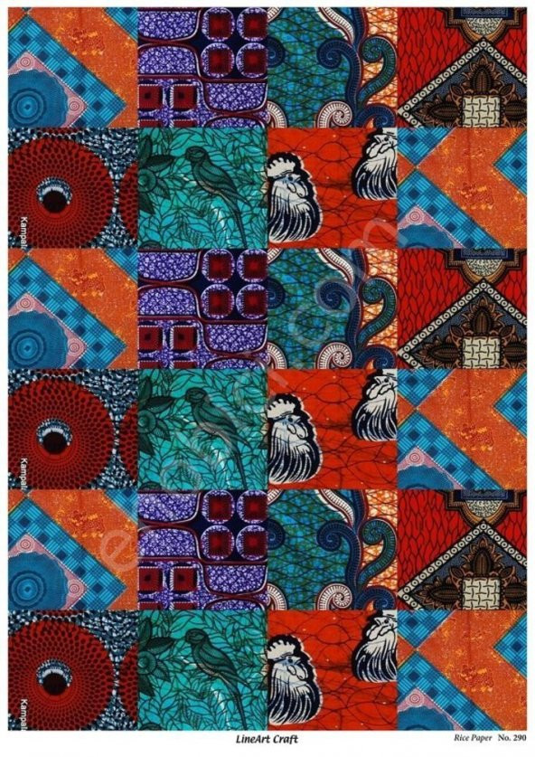 Model 290 - Pirinç Dekopaj Lineart Craft ürün görseli