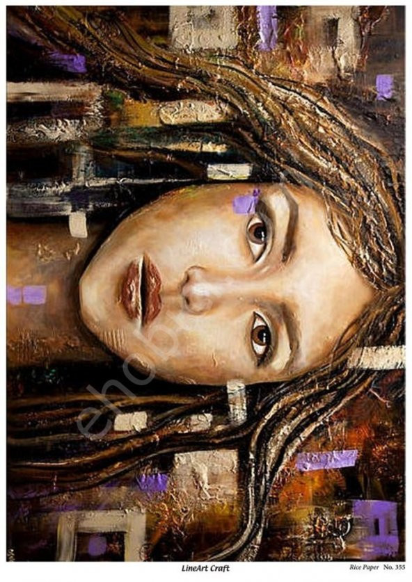 Model 355 - Pirinç Dekopaj Lineart Craft ürün görseli