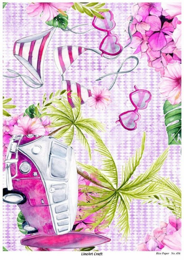 Model-456 - Pirinç Dekopaj Lineart Craft ürün görseli