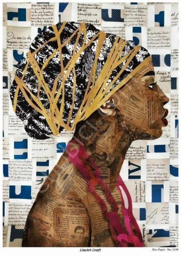 Lineart Pirinç Dekopaj Kağıdı Model - 1339 ürün görseli