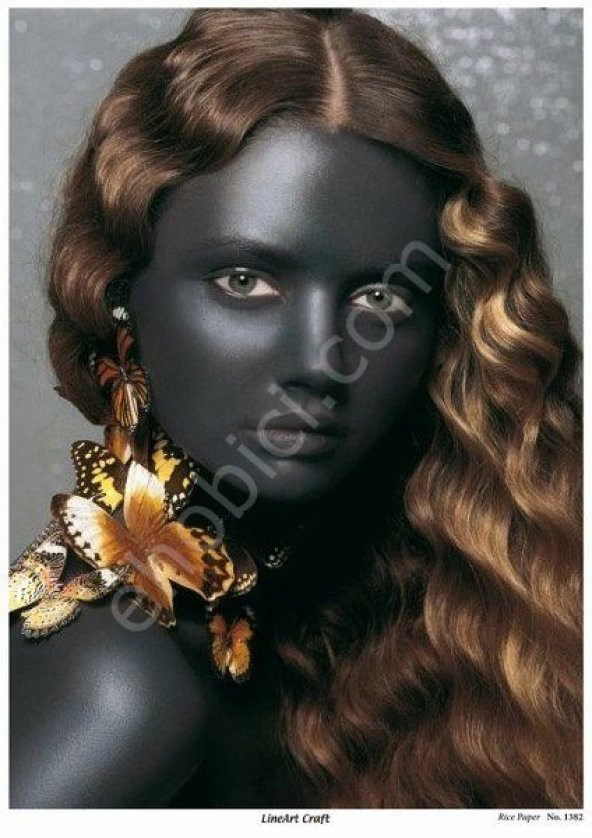 Lineart Pirinç Dekopaj Kağıdı Model - 1382 ürün görseli