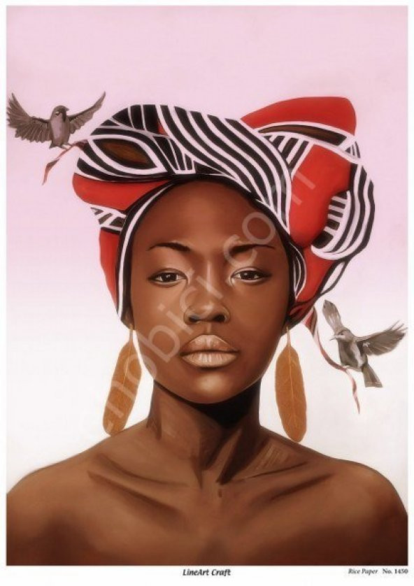 Lineart Pirinç Dekopaj Kağıdı Model - 1450 ürün görseli