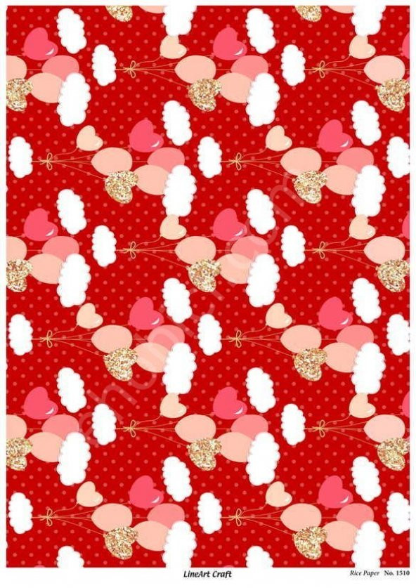 Lineart Pirinç Dekopaj Kağıdı Model - 1510 ürün görseli 1