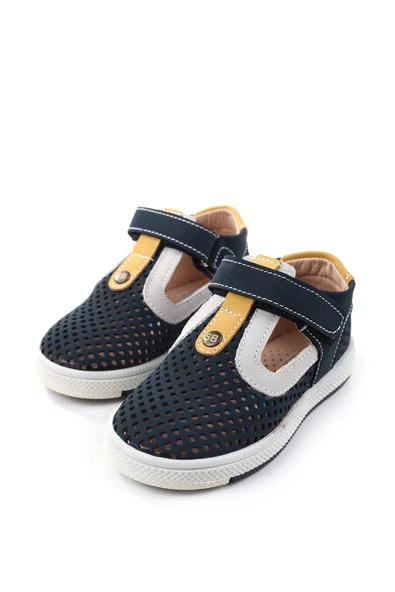 Şirin Bebe 3132 Ortopedik Erkek Bebek İlk Adım Ayakkabı Sandalet - Resim 12