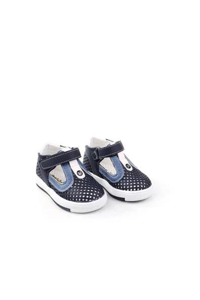 Şirin Bebe 3132 Ortopedik Erkek Bebek İlk Adım Ayakkabı Sandalet - 6